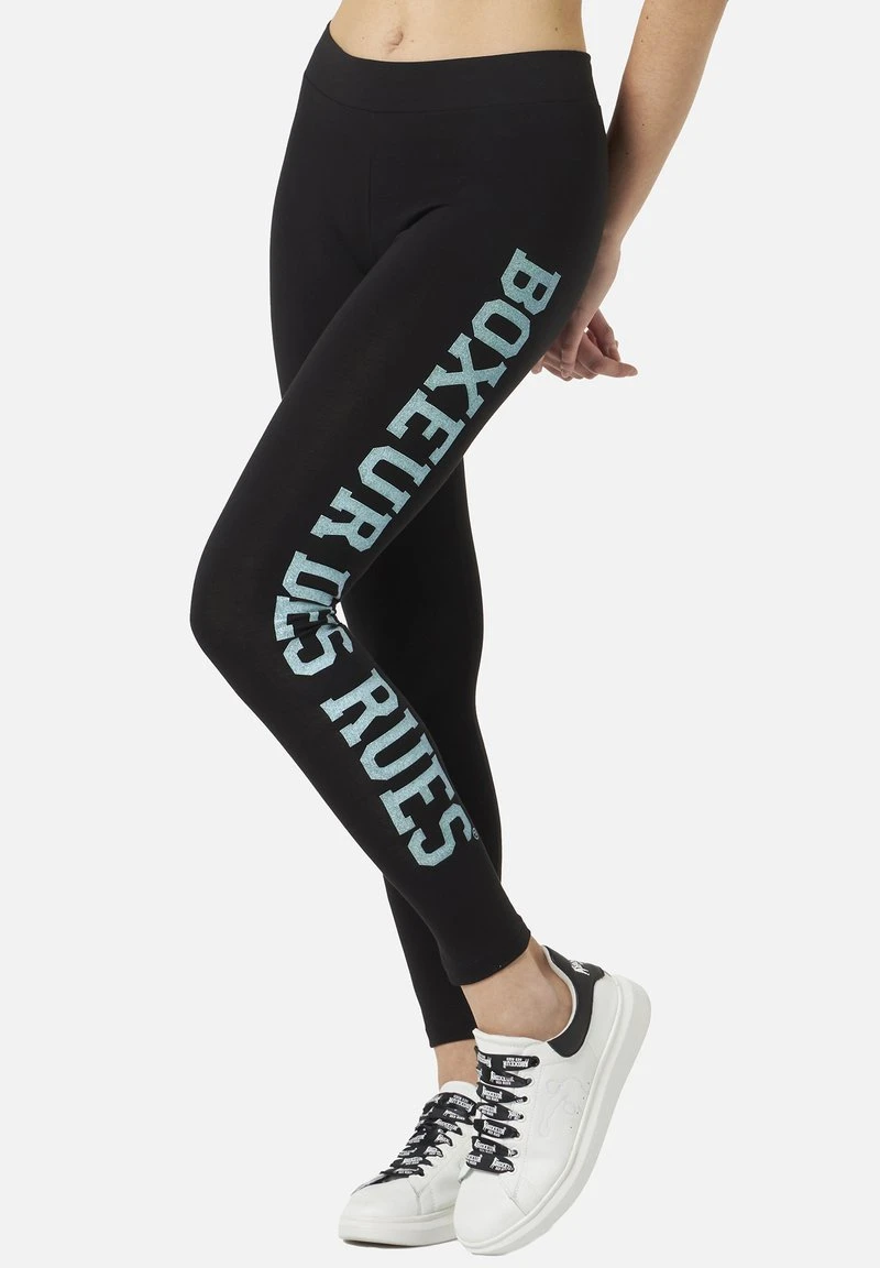 LOGO VORNE - Leggings - Hosen - Aqua 1 LOGO VORNE - Leggings - Hosen - Aqua