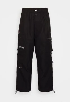PANTS - Cargohose - Black