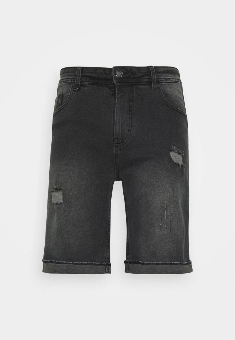 Denim Project ORANGE DESTROY - Jeans Shorts - Grey Washed 5 Denim Project ORANGE DESTROY - Jeans Shorts - Grey Washed – Bild 5