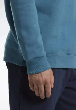 Reebok IDENTITY CREW - Sweatshirt - Steely Blue -Friboo Verkauf Geschaft a695e7b5abe741b6890e050b614b3227