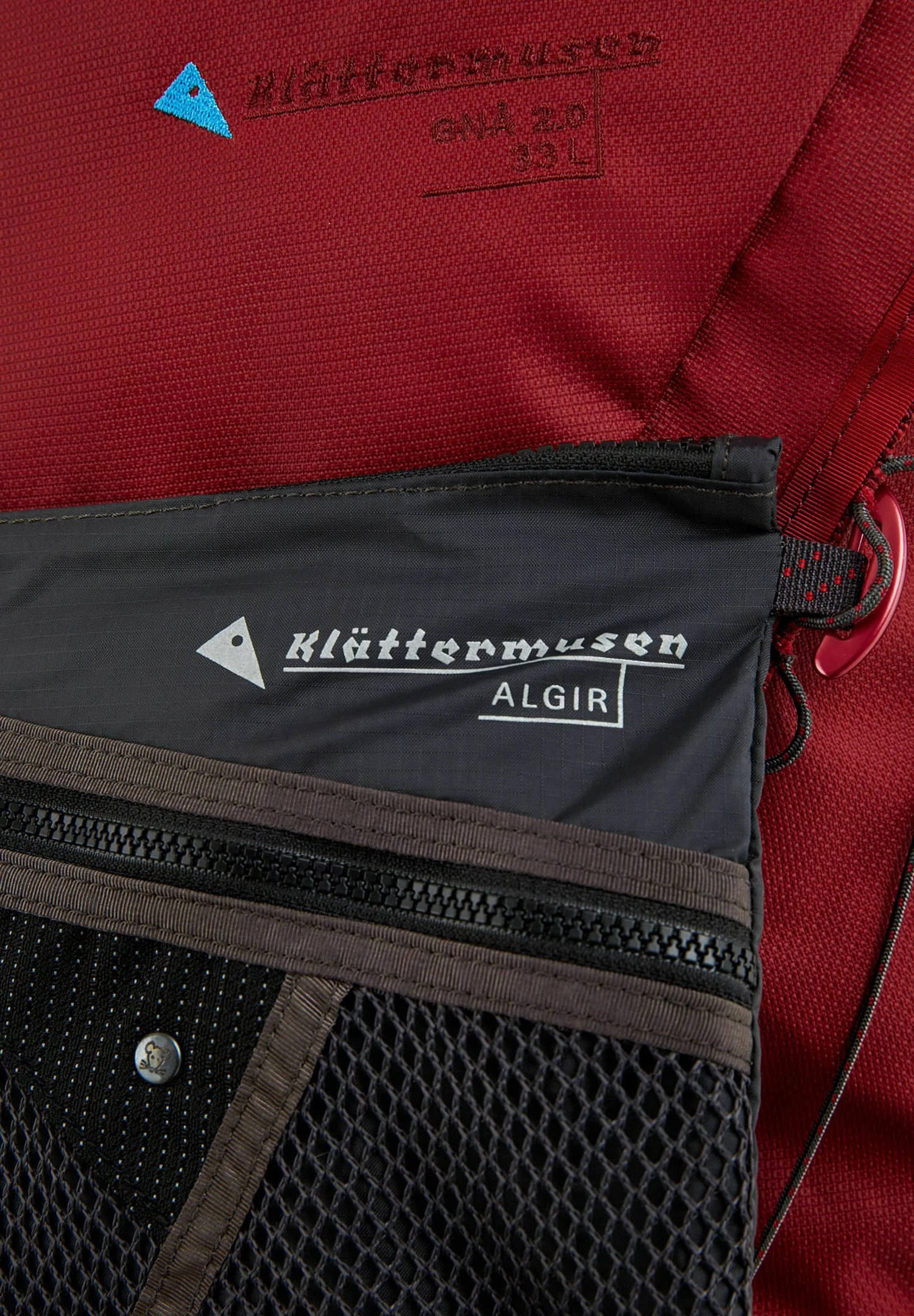 Klättermusen ALGIR ACCESSORY BAG MEDIUM - Cross Body Bag - Raven 8 Klättermusen ALGIR ACCESSORY BAG MEDIUM - Cross Body Bag - Raven – Bild 8