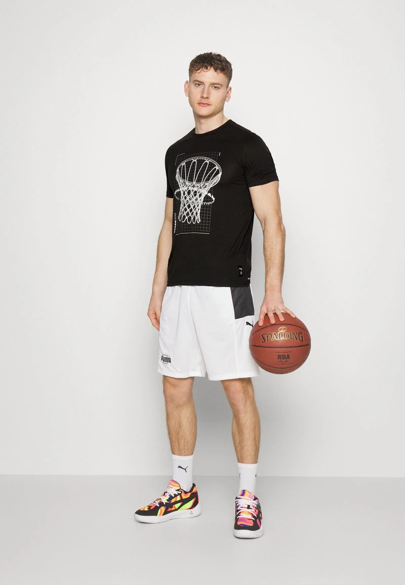 Puma PERIMETER TEE - Sport T-shirt - Black 2 Puma PERIMETER TEE - Sport T-shirt - Black – Bild 2