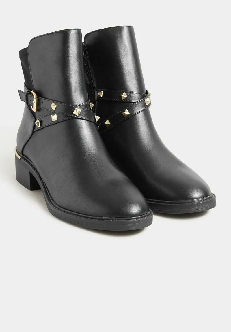 Cowboy-/Bikerstiefelette - Black 3 Cowboy-/Bikerstiefelette - Black – Bild 3