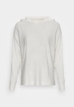 TOM TAILOR Denim COZY HOOD - Strickpullover - Creme Beige Melange -Friboo Verkauf Geschaft a98d8efc6c3743e98c08d63a81336cf3