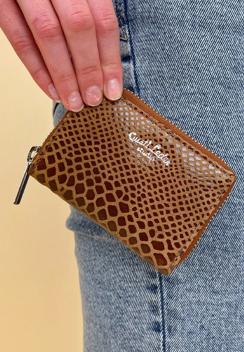 ABEL - Geldbörse - Dunkelbraun 1 ABEL - Geldbörse - Dunkelbraun