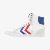 Hummel SLIMMER STADIL - Sneaker High - White/blue/red