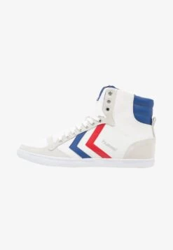 Neue Produkte 17 Hummel SLIMMER STADIL - Sneaker High - White/blue/red