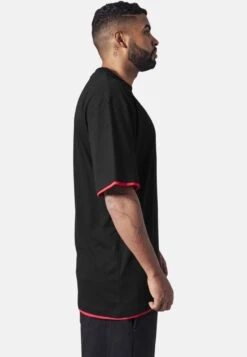 URBAN CLASSICS T-Shirt Basic - Black/red 9 URBAN CLASSICS T-Shirt Basic - Black/red -Friboo Verkauf Geschaft aa8e73792a8b4eb1bb49d3343fa9b530