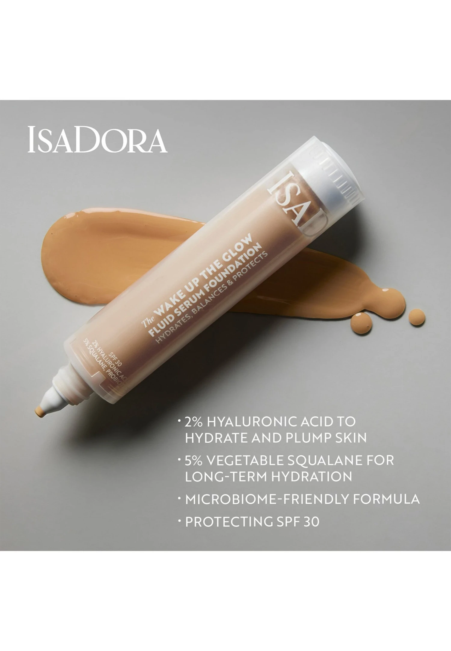 IsaDora THE WAKE UP THE GLOW FLUID SERUM FOUNDATION SPF30- - Foundation - 9n 4 IsaDora THE WAKE UP THE GLOW FLUID SERUM FOUNDATION SPF30- - Foundation - 9n – Bild 4