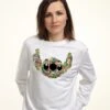Henry Tiger LILO & STITCH STITCH FLORAL - Sweatshirt - White