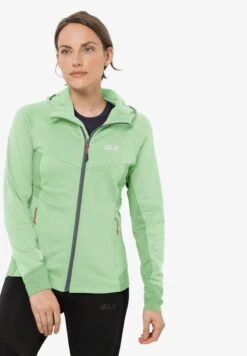 Jack Wolfskin Fleecejacke - Milky Green