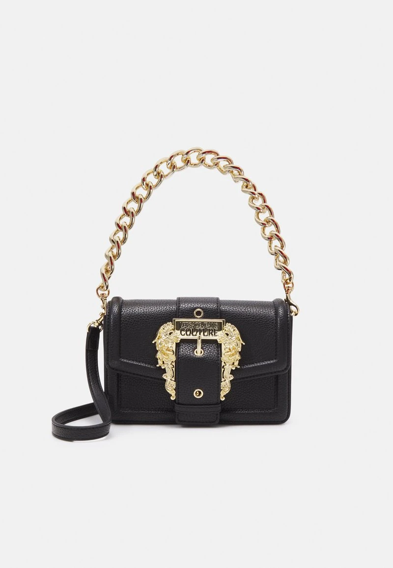 Versace Jeans Couture CROSSBODY DISCO BAG - Umhängetasche - Black 1 Versace Jeans Couture CROSSBODY DISCO BAG - Umhängetasche - Black