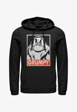 Henry Tiger SNOW WHITE GRUMPS - Kapuzenpullover - Black