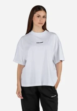 Pegador BRACY - Basic T-shirt - White/black