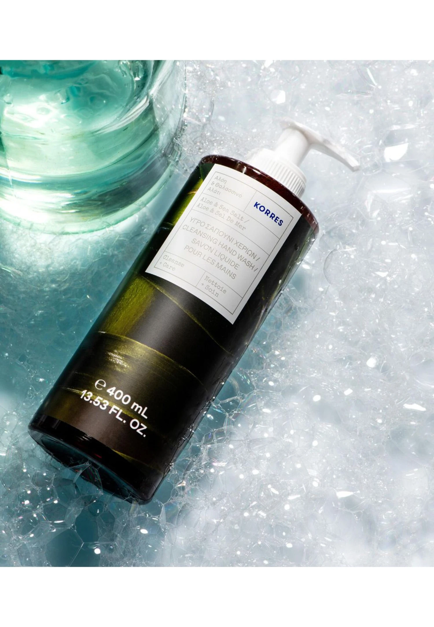 KORRES ALOE & SEA SALT HANDWASH - Flüssigseife 2 KORRES ALOE & SEA SALT HANDWASH - Flüssigseife – Bild 2