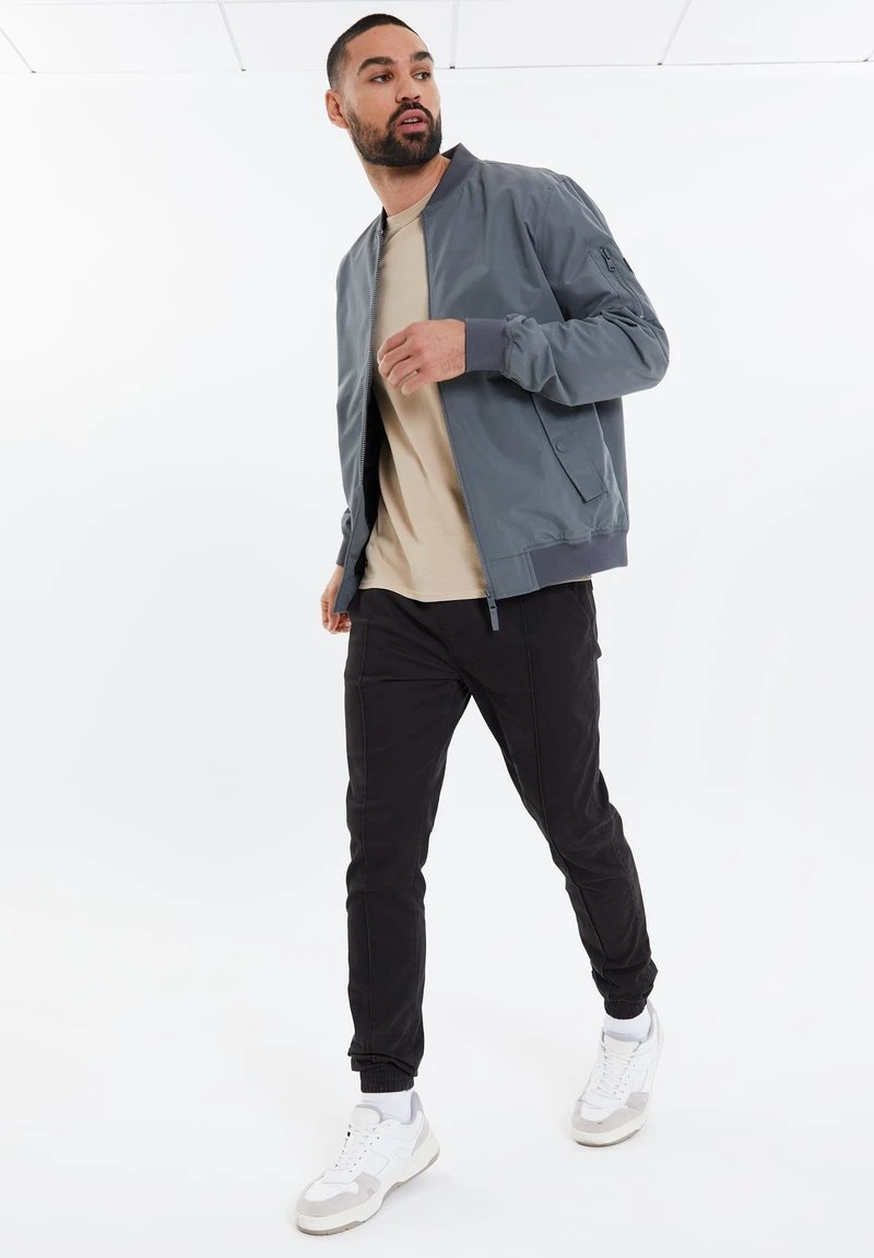 Threadbare THB - Bomberjacke - Charcoal 2 Threadbare THB - Bomberjacke - Charcoal – Bild 2