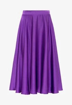 SCHWINGENDER IN GLÄNZENDER QUALITÄT - A-Linien-Rock - Light Plum -Friboo Verkauf Geschaft affeac7f79b0499f889bbf5daea8feef