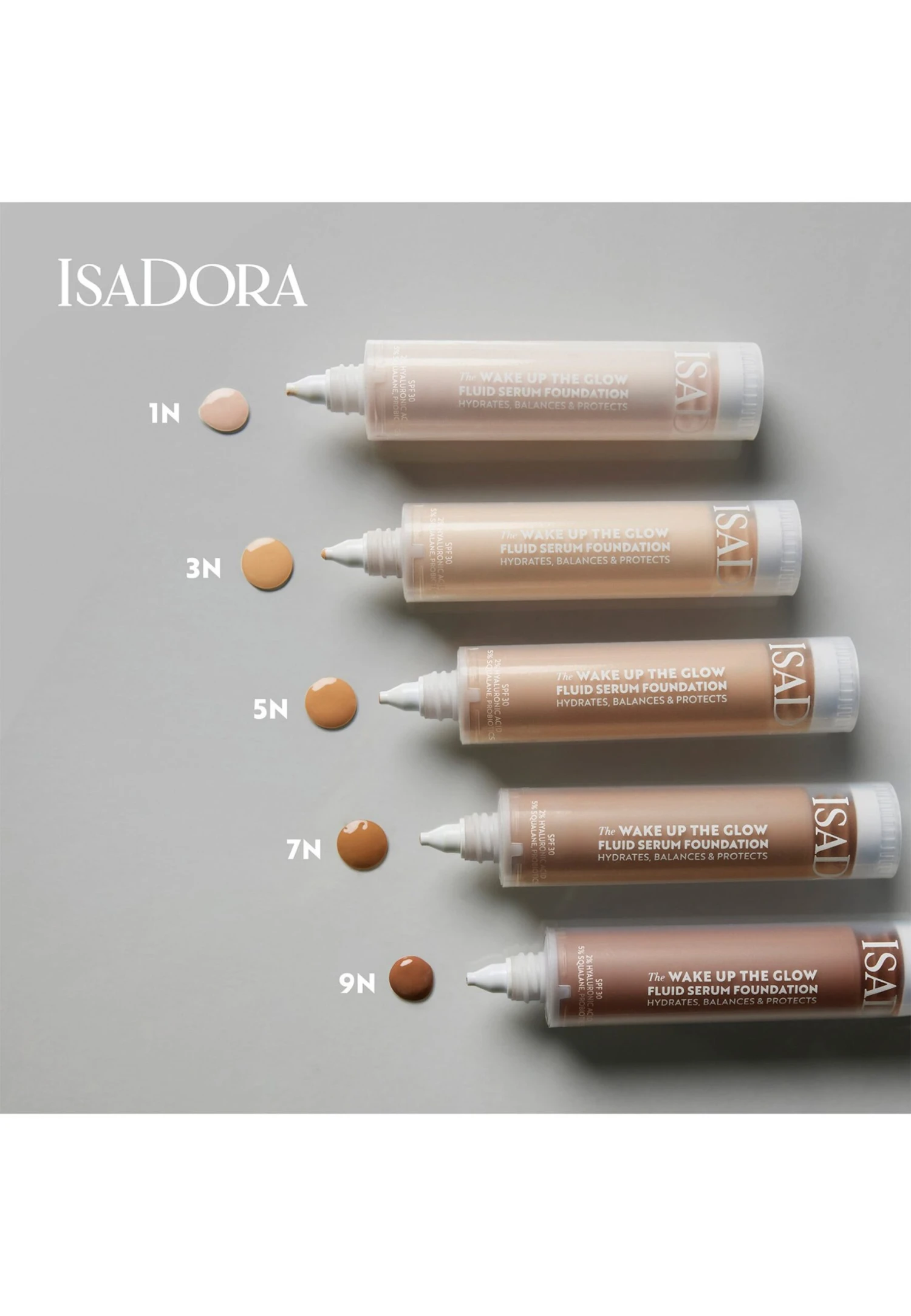 IsaDora THE WAKE UP THE GLOW FLUID SERUM FOUNDATION SPF30- - Foundation - 9n 5 IsaDora THE WAKE UP THE GLOW FLUID SERUM FOUNDATION SPF30- - Foundation - 9n – Bild 5