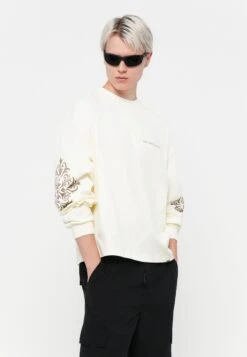 THANDOR UNISEX - Long Sleeved Top - Off-white 10 THANDOR UNISEX - Long Sleeved Top - Off-white -Friboo Verkauf Geschaft b0fe4eff59e34479a171498e4819fd4d