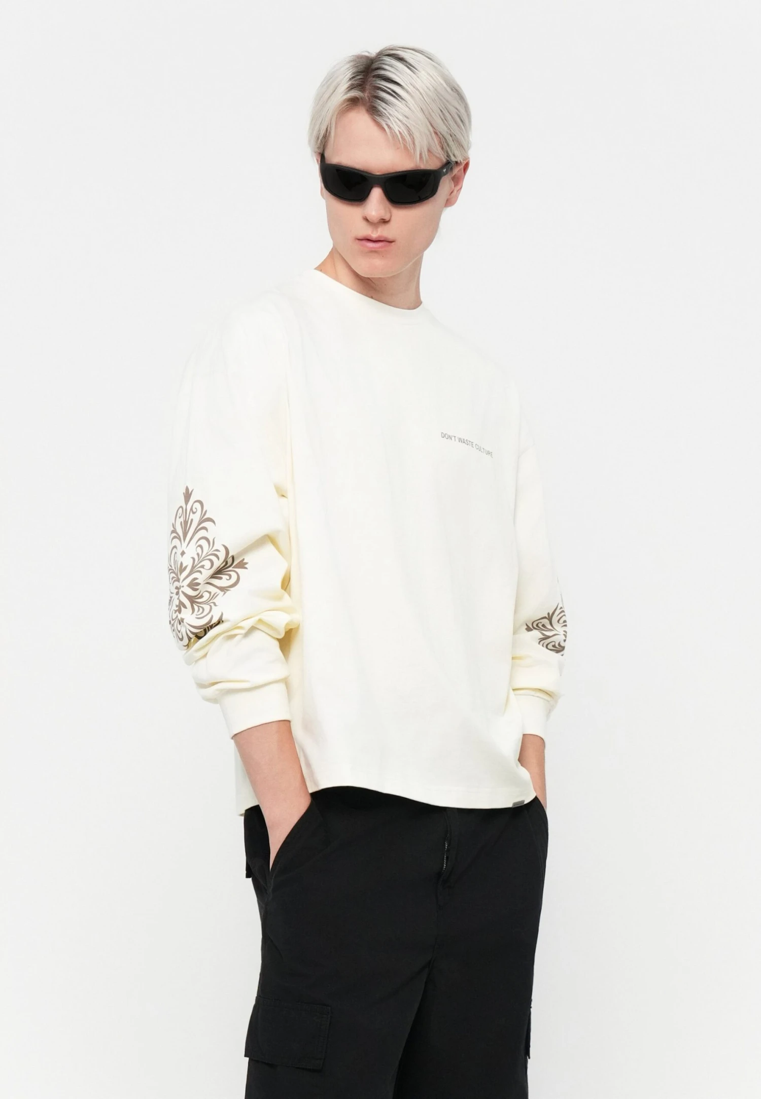 THANDOR UNISEX - Long Sleeved Top - Off-white 4 THANDOR UNISEX - Long Sleeved Top - Off-white – Bild 4