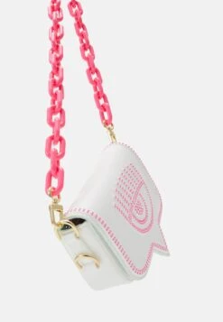 Chiara Ferragni RANGE EYELIKE SKETCH - Umhängetasche - White/fluorecent Pink -Friboo Verkauf Geschaft b1b6b2d8429d4f44996eef095dfbe569