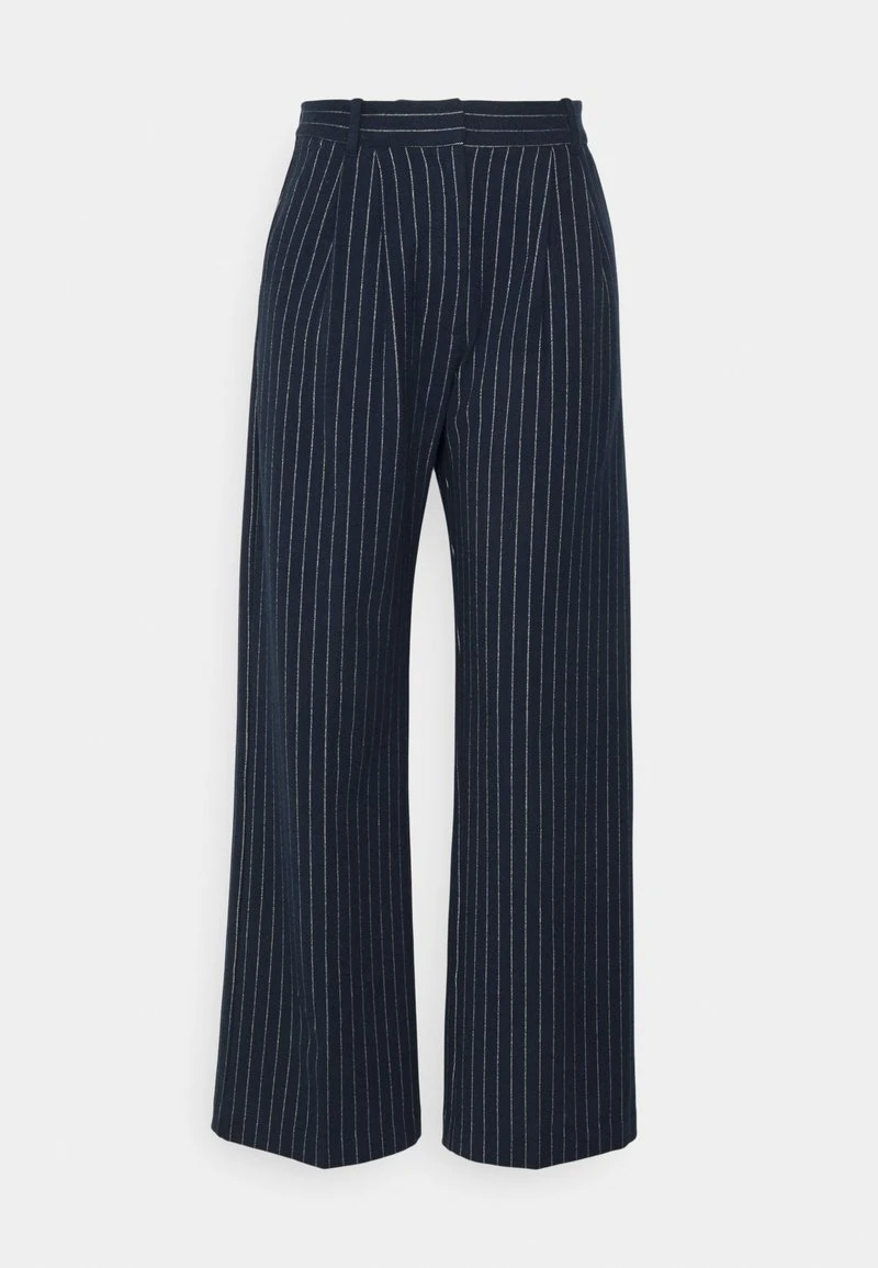 Abercrombie & Fitch VENTED STRAIGHT - Stoffhose - Navy 4 Abercrombie & Fitch VENTED STRAIGHT - Stoffhose - Navy – Bild 4