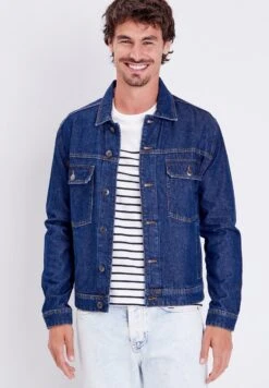 GERADE GESCHNITTENE - Jeansjacke - Denim Stone