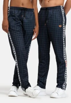Arena UNISEX - Jogginghose - Black Multi White Black