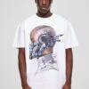 THE MASK HEAVY OVERSIZED TEE - T-Shirt Print - White