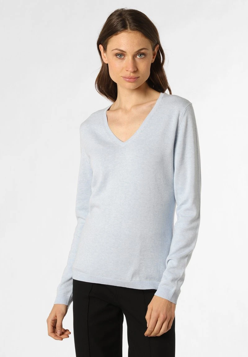 Strickpullover - Hellblau 5 Strickpullover - Hellblau – Bild 5