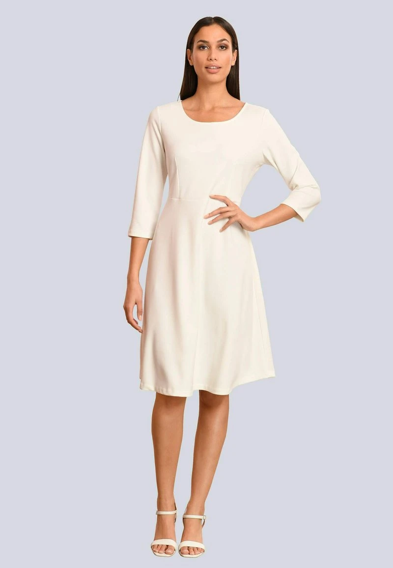 Freizeitkleid - Weiß 2 Freizeitkleid - Weiß – Bild 2