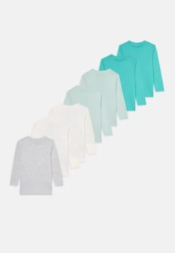 Friboo 7 PACK UNISEX LONG SLEEVE TOP - Langarmshirt - Black/dark Green/mottled Light Grey 12 Friboo 7 PACK UNISEX LONG SLEEVE TOP - Langarmshirt - Black/dark Green/mottled Light Grey -Friboo Verkauf Geschaft b664063125fb45a7a79472253bae9aea 1