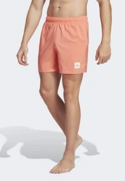 ADIDAS PERFORMANCE LENGTH SOLID - Badeshorts - Coral Fusion