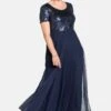 Sheego ELEGANT - Ballkleid - Navy