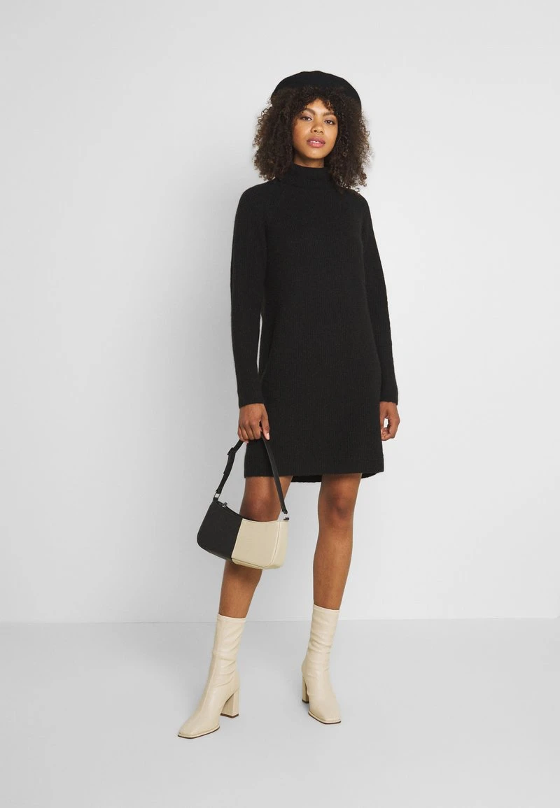 Pieces PCELLEN HIGH NECK DRESS - Strickkleid - Black 2 Pieces PCELLEN HIGH NECK DRESS - Strickkleid - Black – Bild 2