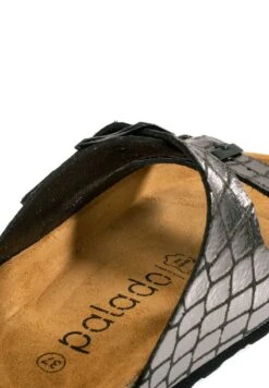 KORFU - Pantolette Flach - Schwarz 9 KORFU - Pantolette Flach - Schwarz -Friboo Verkauf Geschaft ba3ffe804c1141dbb89eb31a8794e738