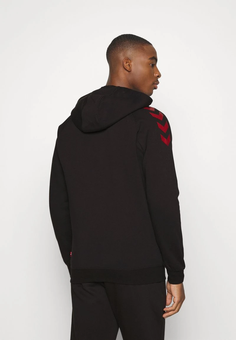 Hummel DENMARK FAN ZIP HOODIE - Nationalmannschaft - Black 3 Hummel DENMARK FAN ZIP HOODIE - Nationalmannschaft - Black – Bild 3