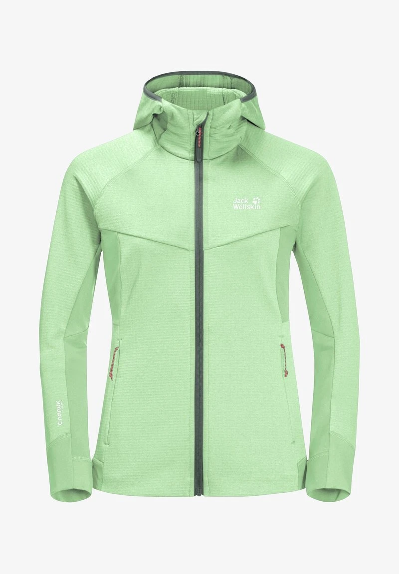 Jack Wolfskin Fleecejacke - Milky Green 6 Jack Wolfskin Fleecejacke - Milky Green – Bild 6