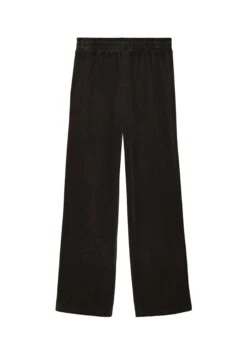 Puma ESSENTIALS ELEVATED STRAIGHT LEG - Trousers - Black -Friboo Verkauf Geschaft be04658abbf847f1bee0fa1257b3df5b