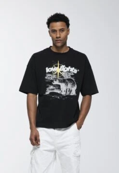 ICE BEAR UNISEX - T-Shirt Print - Black -Friboo Verkauf Geschaft be88d498f5c9456085c5cb2a1115059b 1