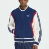 Adidas Originals WICONS - Strickjacke - Night Indigo Off White Better Scarlet