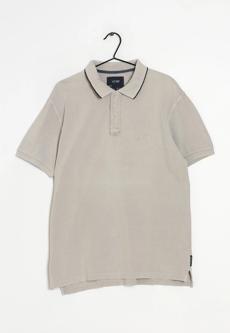 Armani Jeans Poloshirt - Beige 1 Armani Jeans Poloshirt - Beige