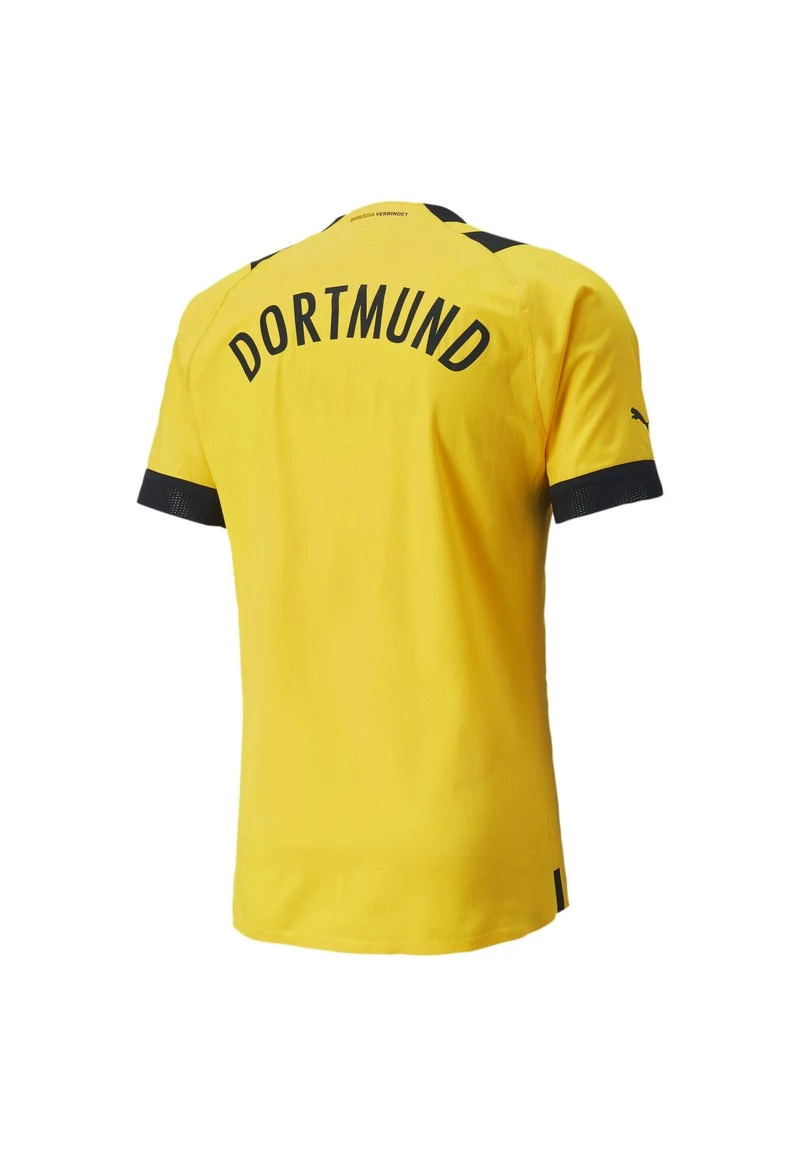 Puma BORUSSIA DORTMUND 22/23 AUTHENTISCHES HEIM - Fußball-Trikot - Cyber Yellow 6 Puma BORUSSIA DORTMUND 22/23 AUTHENTISCHES HEIM - Fußball-Trikot - Cyber Yellow – Bild 6