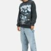 DC SHOES SKULL SHOCK CREW - Sweatshirt - Black