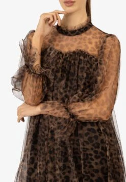 Freizeitkleid - Leopard -Friboo Verkauf Geschaft c0f4bbd4e0a643f39dcab84ae15df173