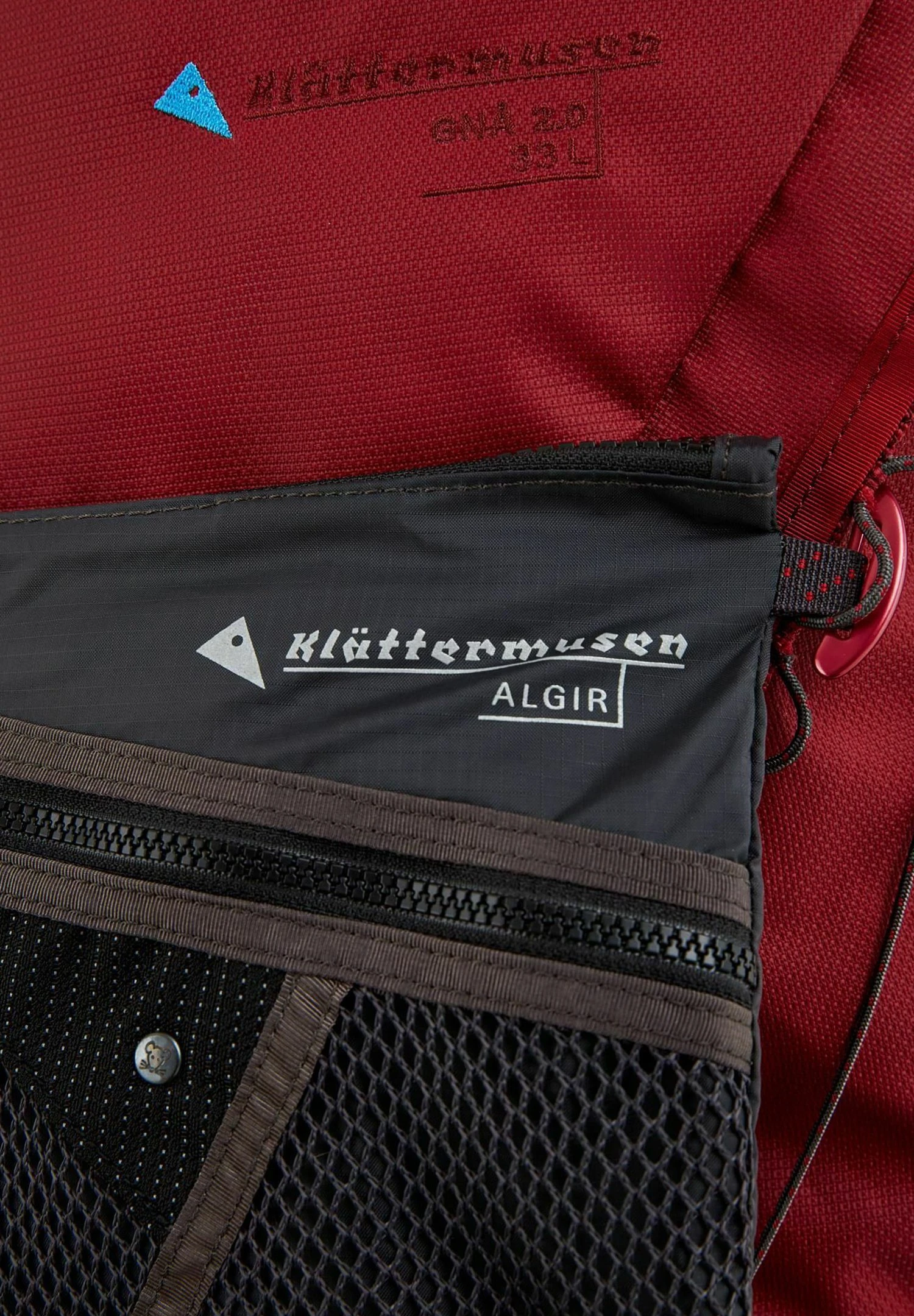 Klättermusen ALGIR ACCESSORY BAG MEDIUM - Cross Body Bag - Raven 6 Klättermusen ALGIR ACCESSORY BAG MEDIUM - Cross Body Bag - Raven – Bild 6