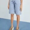 Santa Cruz FLUTTER FLASH - Denim Shorts - Lavender Stone Wash