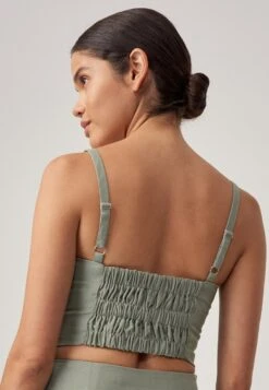 ANA CROP - Bluse - Sage Green -Friboo Verkauf Geschaft c25b1a3a5a124202b728bb9afdbb68f4