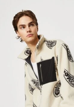 Jack & Jones JOROHIO JACKET UNISEX - Fleecejacke - Moonbeam -Friboo Verkauf Geschaft c279a77bd9724b4a9146d1ef8d35b40f