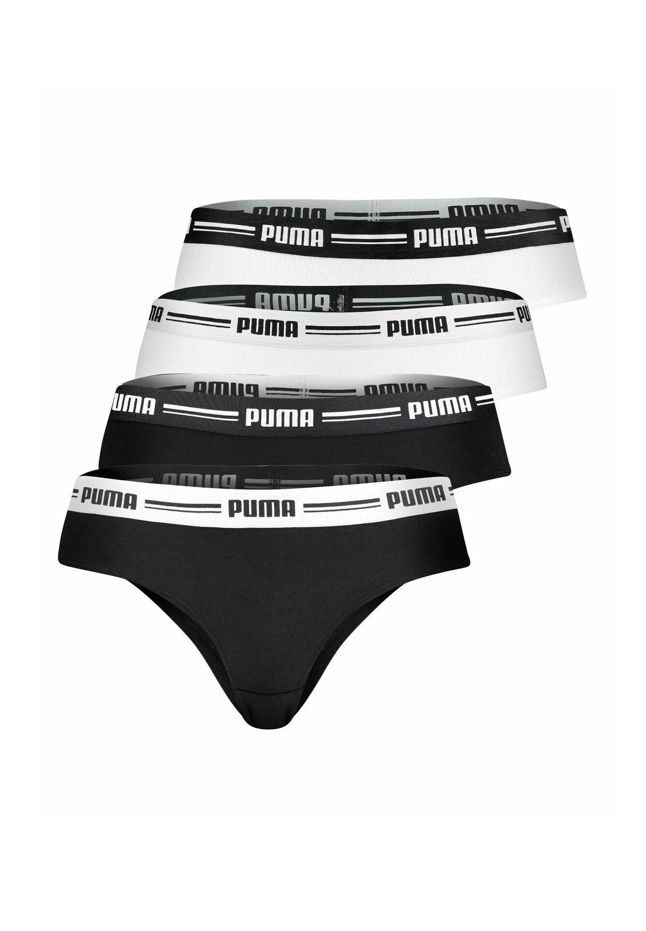 Puma BRAZILIAN SOFT GUMMIBUND LOGO 4ER PACK - Briefs - Schwarz/grau Melange 12 Puma BRAZILIAN SOFT GUMMIBUND LOGO 4ER PACK - Briefs - Schwarz/grau Melange – Bild 12